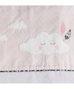 Sauthon Parure De Lit Bébé 190x140cm Et Taie En Coton Rose 5 Sauthon Parure De Lit Bébé 190x140cm Et Taie En Coton Rose -Bloom-boutique parure de lit bebe 190x140cm et taie en coton rose 2