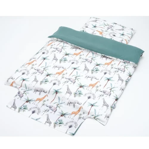 SEVIRA KIDS Parure De Lit (couette Et Oreiller) Bébé En Coton 100x135cm 3 SEVIRA KIDS Parure De Lit (couette Et Oreiller) Bébé En Coton 100x135cm – Image 3