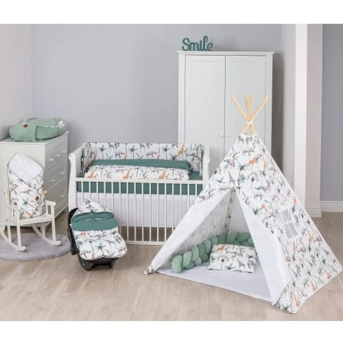 SEVIRA KIDS Parure De Lit (couette Et Oreiller) Bébé En Coton 100x135cm 5 SEVIRA KIDS Parure De Lit (couette Et Oreiller) Bébé En Coton 100x135cm – Image 5
