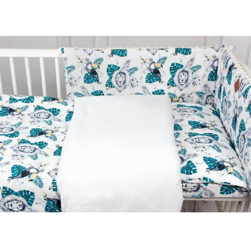 SEVIRA KIDS Parure De Lit (couette Et Oreiller) Bébé En Coton - 90x120cm 2 SEVIRA KIDS Parure De Lit (couette Et Oreiller) Bébé En Coton - 90x120cm – Image 2