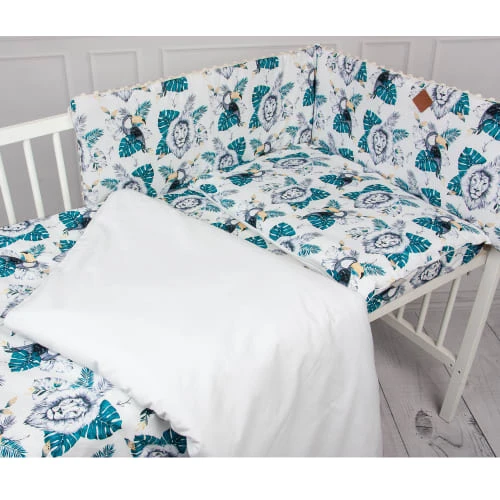 SEVIRA KIDS Parure De Lit (couette Et Oreiller) Bébé En Coton - 90x120cm 4 SEVIRA KIDS Parure De Lit (couette Et Oreiller) Bébé En Coton - 90x120cm – Image 4