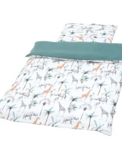 SEVIRA KIDS Parure De Lit (couette Et Oreiller) Bébé En Coton 90x120cm