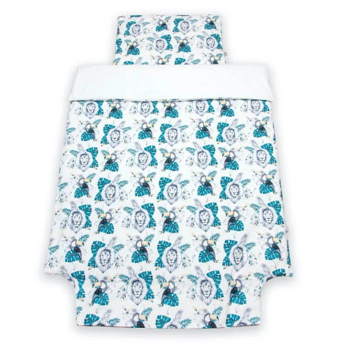 SEVIRA KIDS Parure De Lit (couette Et Oreiller) Bébé En Coton - 90x120cm 1 SEVIRA KIDS Parure De Lit (couette Et Oreiller) Bébé En Coton - 90x120cm