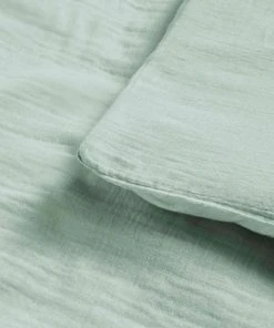 Baby Fox Parure De Lit Double Gaze De Coton Bio Emeraude 100x140cm 8 Baby Fox Parure De Lit Double Gaze De Coton Bio Emeraude 100x140cm -Bloom-boutique parure de lit double gaze de coton bio emeraude 100x140cm 2