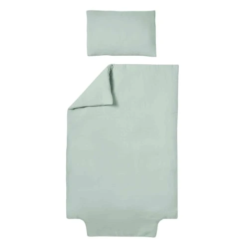 Baby Fox Parure De Lit Double Gaze De Coton Bio Emeraude 100x140cm 1 Baby Fox Parure De Lit Double Gaze De Coton Bio Emeraude 100x140cm