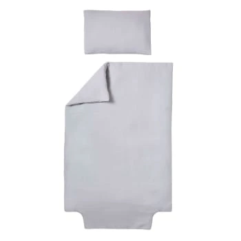 Baby Fox Parure De Lit Double Gaze De Coton Bio Blanc 100x140cm 6 Baby Fox Parure De Lit Double Gaze De Coton Bio Blanc 100x140cm – Image 6