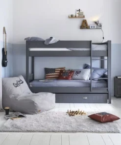 Maisons Du Monde Parure De Lit En Chambray De Coton Bleu 140x200 -Bloom-boutique parure de lit en chambray de coton bleu 140x200 1000 8 19 142740 23