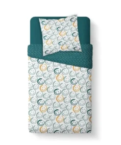 TODAY Parure De Lit En Coton Bleu 140x200 Cm -Bloom-boutique parure de lit en coton bleu 140x200 cm 10
