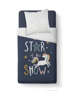 TODAY Parure De Lit En Coton Bleu 140x200 Cm -Bloom-boutique parure de lit en coton bleu 140x200 cm 3