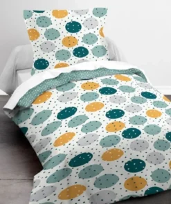 TODAY Parure De Lit En Coton Bleu 140x200 Cm -Bloom-boutique parure de lit en coton bleu 140x200 cm 6