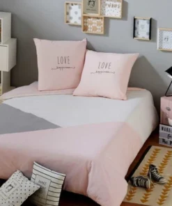 Maisons Du Monde Parure De Lit En Coton Gris Et Rose 220x240 8 Maisons Du Monde Parure De Lit En Coton Gris Et Rose 220x240 -Bloom-boutique parure de lit en coton gris et rose 220x240 1000 4 2 171177 4