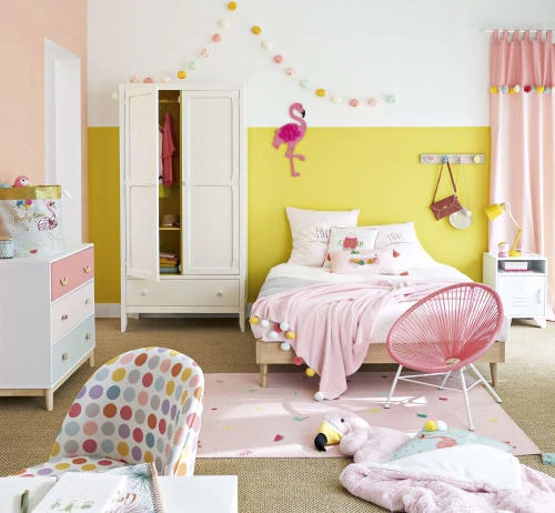 Maisons Du Monde Parure De Lit En Coton Gris Et Rose 220x240 4 Maisons Du Monde Parure De Lit En Coton Gris Et Rose 220x240 – Image 4