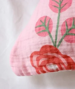 MATT & ROSE Parure De Lit En Gaze De Coton Imprimée 140x200 Cm 9 MATT & ROSE Parure De Lit En Gaze De Coton Imprimée 140x200 Cm -Bloom-boutique parure de lit en gaze de coton imprimee 140x200 cm 4