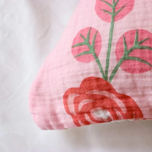 MATT & ROSE Parure De Lit En Gaze De Coton Imprimée 140x200 Cm 5 MATT & ROSE Parure De Lit En Gaze De Coton Imprimée 140x200 Cm – Image 5