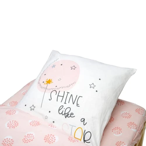 BLEU CALIN Parure De Lit Enfant Avec Couette Motif Princesse Shine 90x190cm 3 BLEU CALIN Parure De Lit Enfant Avec Couette Motif Princesse Shine 90x190cm – Image 3