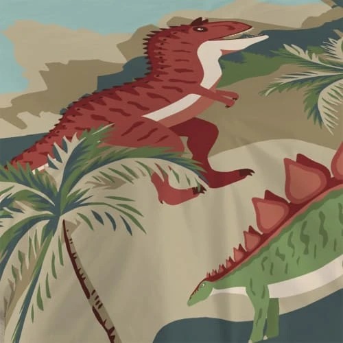 Stof Parure De Lit Enfant Dinosaure 140x200cm 3 Stof Parure De Lit Enfant Dinosaure 140x200cm – Image 3