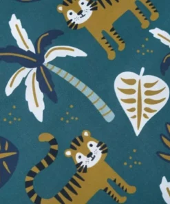 TODAY Parure De Lit Enfant Imprimé En Coton Bleu 140x200cm -Bloom-boutique parure de lit enfant imprime en coton bleu 140x200cm 6