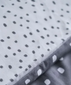 TODAY Parure De Lit Enfant Imprimé En Coton Gris 140x200cm -Bloom-boutique parure de lit enfant imprime en coton gris 140x200cm 2