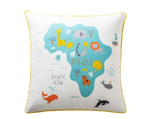 Becquet Parure De Lit Enfant Réversible 140x200 Vert En Coton 3 Becquet Parure De Lit Enfant Réversible 140x200 Vert En Coton – Image 3