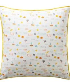 Becquet Parure De Lit Enfant Réversible 200x200 Vert En Coton -Bloom-boutique parure de lit enfant reversible 200x200 vert en coton 3