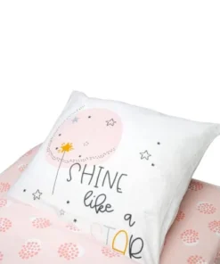 BLEU CALIN Parure De Lit Enfant Sans Couette Motif Princesse Shine 90x190cm -Bloom-boutique parure de lit enfant sans couette motif princesse shine 90x190cm 2