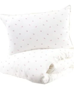 Little Crevette Parure De Lit Housse De Couette + Taie 100x140 Cm - 40x60 Cm