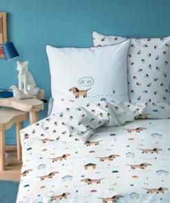 MATT & ROSE Parure De Lit Imprimée En Coton 140x200 Cm