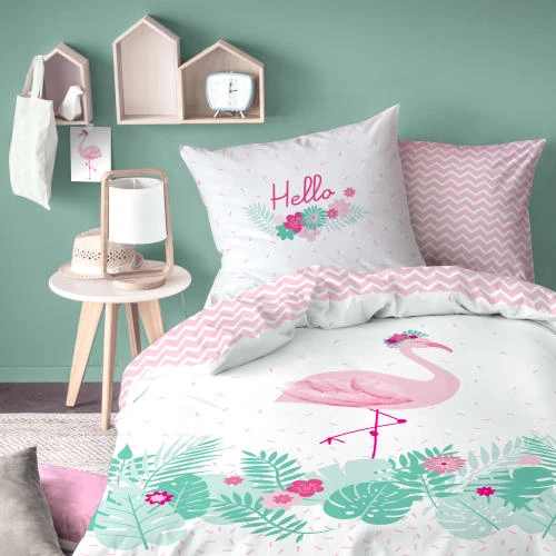 MATT & ROSE Parure De Lit Imprimée En Coton 140x200 Cm 1 MATT & ROSE Parure De Lit Imprimée En Coton 140x200 Cm