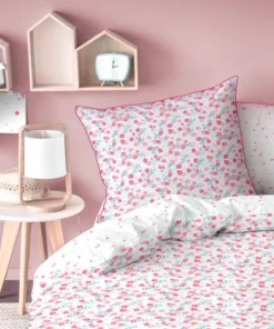 MATT & ROSE Parure De Lit Imprimée En Coton 140x200 Cm