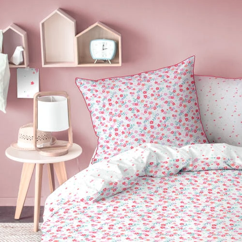 MATT & ROSE Parure De Lit Imprimée En Coton 140x200 Cm 1 MATT & ROSE Parure De Lit Imprimée En Coton 140x200 Cm