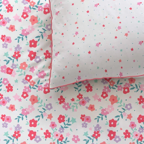 MATT & ROSE Parure De Lit Imprimée En Coton 140x200 Cm 2 MATT & ROSE Parure De Lit Imprimée En Coton 140x200 Cm – Image 2