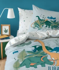 MATT & ROSE Parure De Lit Imprimée En Coton 140x200 Cm