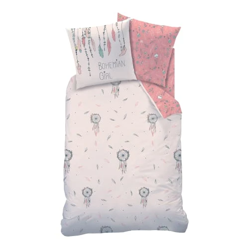 MATT & ROSE Parure De Lit Imprimée En Coton 140x200 Cm 3 MATT & ROSE Parure De Lit Imprimée En Coton 140x200 Cm – Image 3