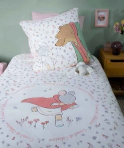 MATT & ROSE Parure De Lit Imprimée En Coton 140x200 Cm