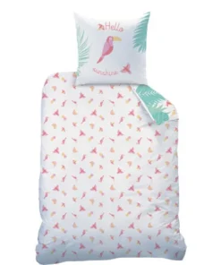 MATT & ROSE Parure De Lit Imprimée En Coton 140x200 Cm -Bloom-boutique parure de lit imprimee en coton 140x200 cm 44