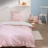 MATT & ROSE Parure De Lit Imprimée En Coton Rose 140x200 Cm