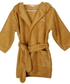 Eveil Et Nature Peignoir 12/24 Mois Coton Bio Corail -Bloom-boutique peignoir 12 24 mois coton bio ambre gamme bio unis 6