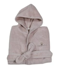 Eveil Et Nature Peignoir 12/24 Mois Coton Bio Beige