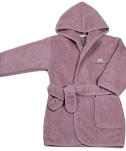 Eveil Et Nature Peignoir 12/24 Mois Coton Bio Bois De Rose
