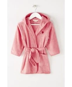 Eveil Et Nature Peignoir 12/24 Mois Coton Bio Gris -Bloom-boutique peignoir 12 24 mois coton bio corail gamme bio unis 2