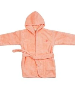 Eveil Et Nature Peignoir 12/24 Mois Coton Bio Pêche