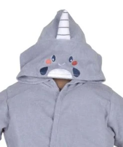 Bloom-boutique -Bloom-boutique peignoir avec capuche pour bebe ocean 18 24 mois 1