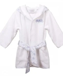 Laura Ashley Baby Peignoir Capuche 2-4 Ans Alphabet Bleu Ciel 7 Laura Ashley Baby Peignoir Capuche 2-4 Ans Alphabet Bleu Ciel -Bloom-boutique peignoir capuche 2 4 ans alphabet bleu ciel alphabet ciel 1
