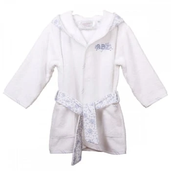 Laura Ashley Baby Peignoir Capuche 2-4 Ans Alphabet Bleu Ciel 3 Laura Ashley Baby Peignoir Capuche 2-4 Ans Alphabet Bleu Ciel – Image 3