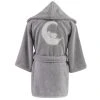 Sensei Maison Peignoir De Bain Enfant 450 Gr/m² Gris Perle 02 Ans
