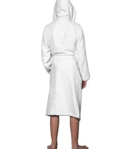 Sensei Maison Peignoir De Bain Enfant à Capuche 450 Gr/m² Blanc 12/14 Ans -Bloom-boutique peignoir de bain enfant a capuche 450 gr m2 blanc 12 14 ans 3