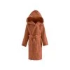 Sensei Maison Peignoir De Bain Enfant à Capuche 450 Gr/m² Brique 06 Ans