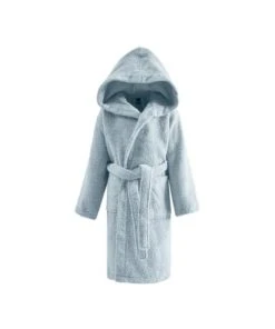 Sensei Maison Peignoir De Bain Enfant à Capuche 450 Gr/m² Ciel 04 Ans
