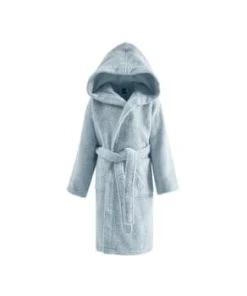 Sensei Maison Peignoir De Bain Enfant à Capuche 450 Gr/m² Eucalyptus 08/10 Ans -Bloom-boutique peignoir de bain enfant a capuche 450 gr m2 ciel 08 10 ans luxury