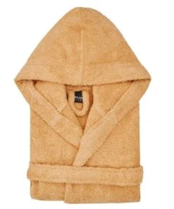 Sensei Maison Peignoir De Bain Enfant à Capuche 450 Gr/m² Miel 08/10 Ans -Bloom-boutique peignoir de bain enfant a capuche 450 gr m2 miel 08 10 ans 4